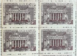 C 416 Selo Conferencia Interparlamentar Politica 1958 Quadra