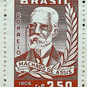 C 424 Selo Machado de Assis Escritor Literatura 1958