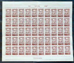 C 424 Selo Machado de Assis Escritor Literatura 1958 Folha