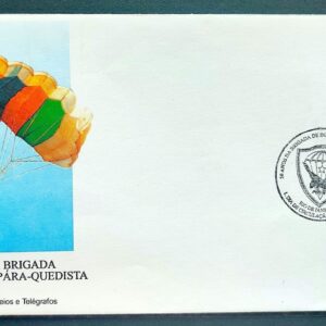 Envelope FDC 652 1995 Brigada de Infantaria Paraquedista Aviao CBC Brasilia
