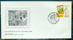 Envelope FDC 653 1995 Museu Paulista Arte CBC SP 1
