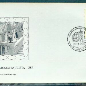 Envelope FDC 653 1995 Museu Paulista Arte CBC SP 1