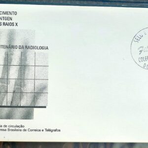Envelope FDC 657 1995 Wilhelm Roentgen Raio X Ciencia Saude