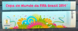 Vinheta do Bloco B 179 Selo Copa do Mundo de Futebol Fifa 2014