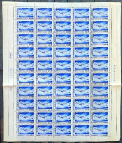 A 81 Selo Aereo Santos Dumont Aviao Aviacao 14 Bis 1956 Folha