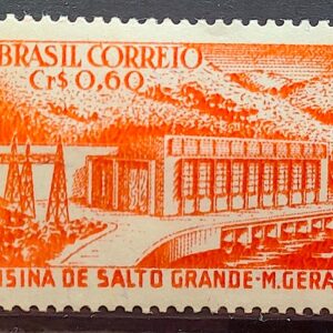 C 373 Selo Usina Hidreletrica de Salto Grande Minas Gerais 1956 2