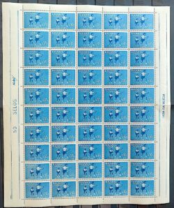 C 376 Selo Jogos Infantis Crianca 1956 Folha