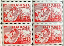 C 378 Selo Centenario Bombeiros Seguranca Militar 1956 Quadra 2