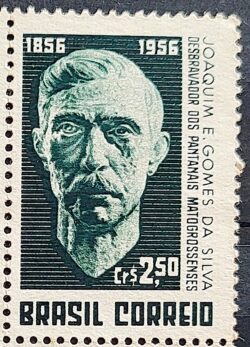 C 386 Selo Joaquim Eugenio Gomes da Silva Pantanal Mato Grosso Personalidade 1957