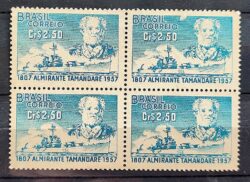 C 398 Selo Almirante Tamandare Marinha Militar Navio 1957 Quadra