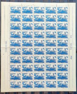 C 419 Selo Marinha Mercante Navio 1958 Folha