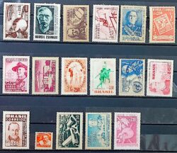 Colecao Anual de Selos do Brasil 1957