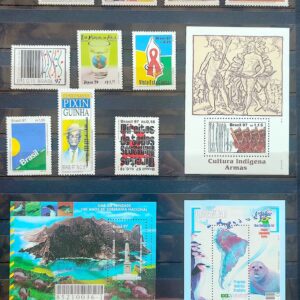 Colecao Anual de Selos do Brasil 1997 Somente Comemorativos