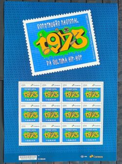 SI 10 Selo Institucional Cultura Hip Hop Arte Musica Pintura 2023 Folha