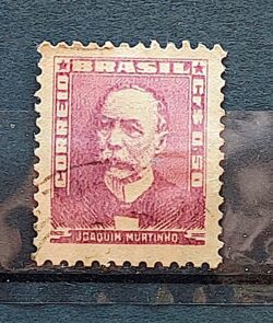 Selo Regular Cod RHM 495a Bisneta Joaquim Murtinho Saude 1954 Circulado 6