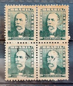 Selo Regular Cod RHM 496 Bisneta Joaquim Murtinho Saude 1954 Quadra Circulado 4