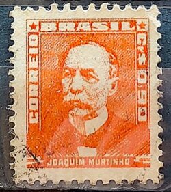 Selo Regular Cod RHM 497 Bisneta Joaquim Murtinho Saude 1955 Circulado 10