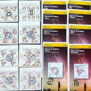 Selos Signos do Zodiaco 2019 e 2020 Quadra CBC BSB Serie Completa Vinheta CMB Mais Editais