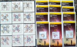 Selos Signos do Zodiaco 2019 e 2020 Quadra CBC BSB Serie Completa Vinheta Qtde Mais Editais