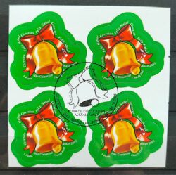 C 2632 Selo de Natal Religiao Sino 2005 Quadra CBC Sao Jose do Rio Preto