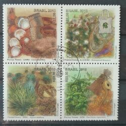 C 3011 Selo Plantas Texteis 2010 CBC