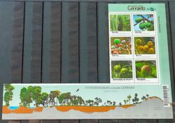 C 3635 Selo Frutas do Cerrado 2016 Com Vinheta