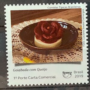 C 3862 Selo Comidas Tipicas Brasileiras Gastronomia Culinaria 2019 Goiabada Com Queijo