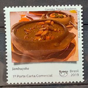 C 3863 Selo Comidas Tipicas Brasileiras Gastronomia Culinaria 2019 Jambucoba