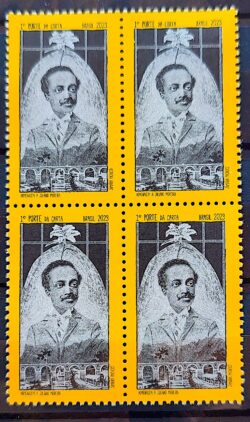 C 4134 Selo Homenagem a Juliano Moreira Medicina Saude 2023 Quadra