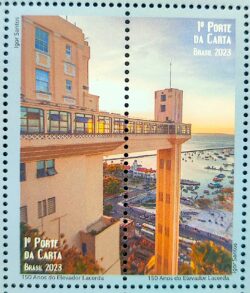 C 4137 Selo Elevador Lacerda Salvador Transporte Turismo 2023