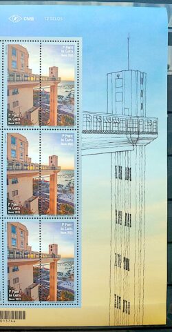 C 4137 Selo Elevador Lacerda Salvador Transporte Turismo 2023 6 Unidades Com Vinheta