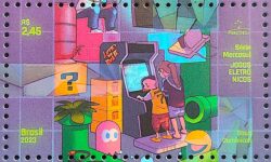 C 4140 Selo Jogos Eletronicos Videogame Mercosul 2023