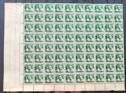 C 428 Selo Campanha Contra o Mal de Hansen Hanseniase Padre Bento Religiao Saude H6 1958 Sem Goma 80 Unidades