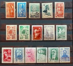 Colecao Anual de Selos do Brasil 1955