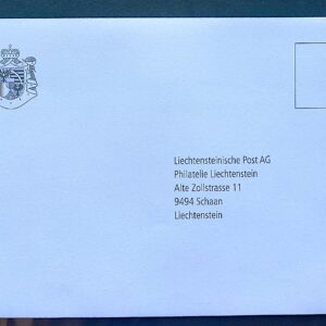 Envelope Liechtenstein 1