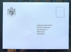 Envelope Liechtenstein 3