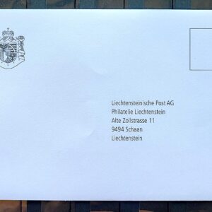 Envelope Liechtenstein 3