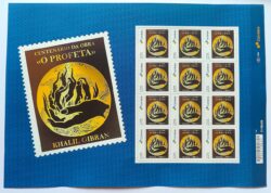 SI 11 Selo Institucional Khalil Gibran O Profeta Literatura Libano 2023 Folha