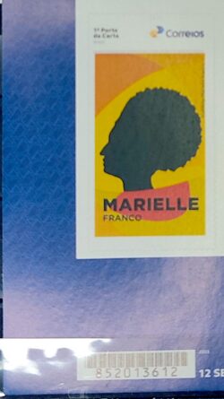 SI 15 Selo Institucional Marielle Franco Justica Direito 2023 Codigo de Barras