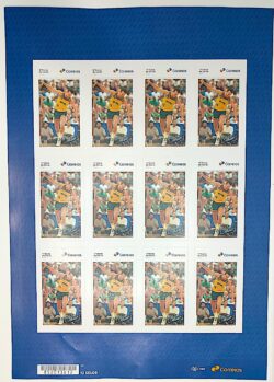 SI 16 Selo Institucional Oscar Schimidt Basquete 2023 Folha