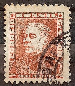 Selo Regular Cod RHM 498C Bisneta Duque de Caxias Militar 1955 Circulado 4