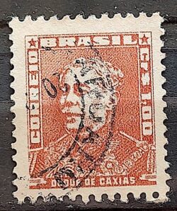 Selo Regular Cod RHM 498C Bisneta Duque de Caxias Militar 1955 Circulado 6