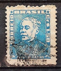 Selo Regular Cod RHM 499 Bisneta Duque de Caxias Militar 1954 Circulado 11