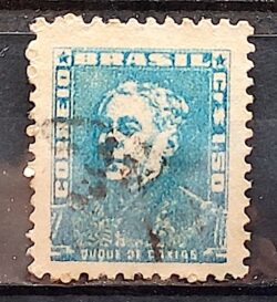 Selo Regular Cod RHM 499 Bisneta Duque de Caxias Militar 1954 Circulado 9