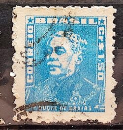 Selo Regular Cod RHM 499a Bisneta Duque de Caxias Militar 1955 Circulado 8