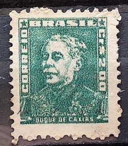 Selo Regular Cod RHM 500a Bisneta Duque de Caxias Militar 1956 Circulado 13