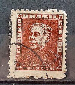 Selo Regular Cod RHM 505 Bisneta Duque de Caxias Militar 1960 Circulado 1