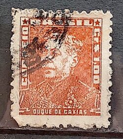 Selo Regular Cod RHM 505 Bisneta Duque de Caxias Militar 1960 Circulado 4