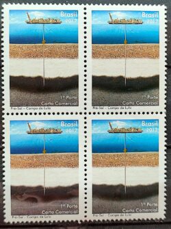 C 3168 Selo Pre Sal Campo de Lula Navio Energia 2012 Quadra