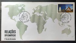 Envelope FDC 726 2011 Relacoes Diplomaticas Ucrania Igreja Religiao Mapa